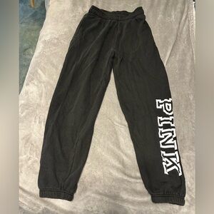 PINK Victoria's Secret Women’s Black Joggers